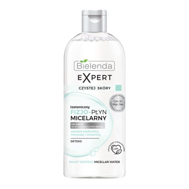 میسلار مایع فیزو پاک کننده و آبرسان اسکین کلین اکسپرت بی یلندا CLEAN SKIN EXPERT Isotonic PHYSIOMICELLAR LIQUID, HYDRATION BIELENDA