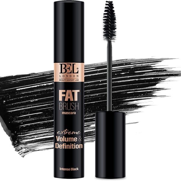 ریمل حجم دهنده و بلندکننده بل لندن BEL LONDON FAT BRUSH MASCARA