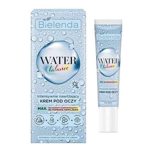 کرم دورچشم رطوبت رسان قوی واتر بالانس بی یلندا WATER BALANCE Intensively Moisturizing Eye-Cream BIELENDA