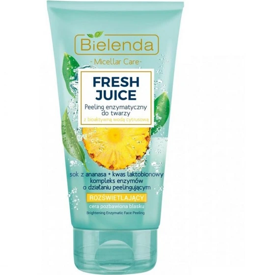 ژل لایه بردار صورت بی یلندا PINEAPPLE BIELENDA ILLUMINATING FACE PEELING PINEAPPLE 150 G