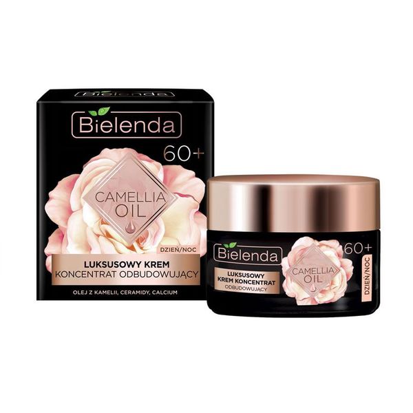کرم روز و شب روغن کاملیا +60 بی یلندا CAMELLIA OIL LUXURIOUS DAY AND NIGHT CREAM 60+ BIELENDA