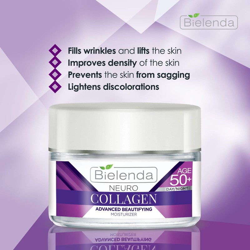 کرم روز و شب +50 کلاژن بیلندا Bielenda Neuro collagen +50 cream - Image 2
