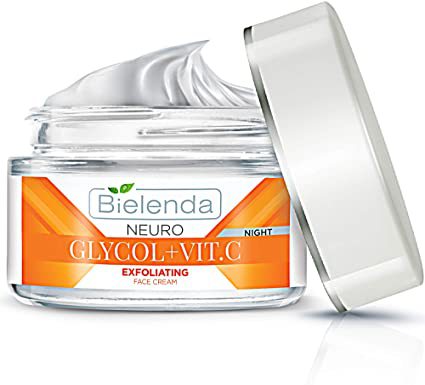 کرم شب رطوبت رسان حاوی ویتامین C و گلیکول بی یلندا NEURO GLYCOL MOISTURISING NIGHT CREAM 50 ML BIELENDA