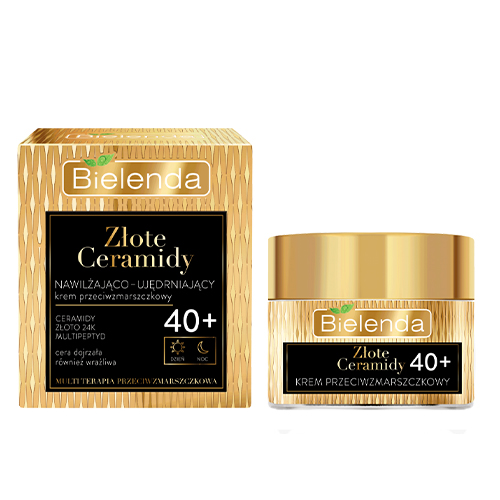 کرم روز و شب آبرسان و سفت کننده +40 گلدن سرامید بی یلندا GOLDEN CERAMIDES DAY AND NIGHT CREAM FOR +40 BIELENDA