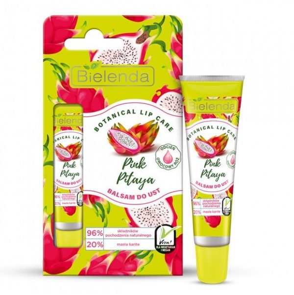 بالم لب گیاهی حاوی پیتایا بی یلندا Pink Pitaya Lip Balm 10 g BIELENDA