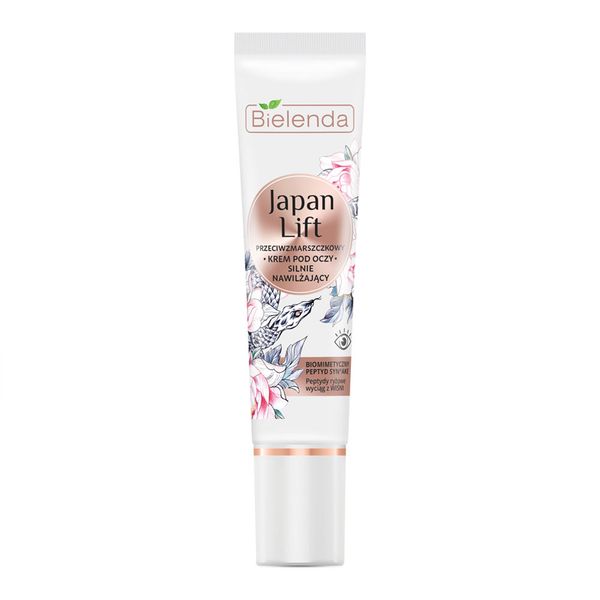 کرم آبرسان قوی و ضدچروک دورچشم بی یلندا JAPAN LIFT STRONGLY MOISTURIZING ANTI WRINKLE EYE CREAM BIELENDA