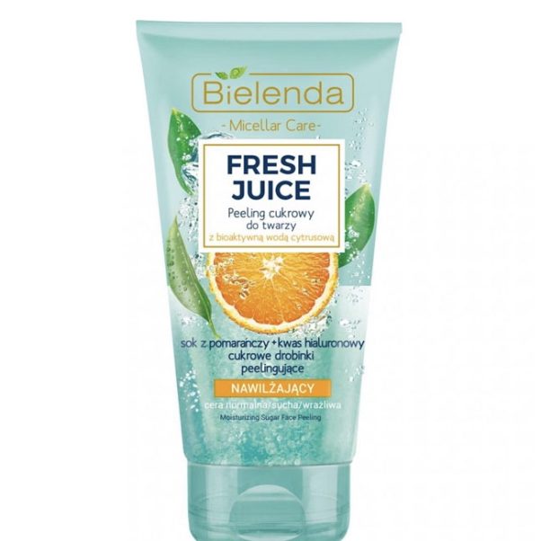 اسکراب صورت پرتقال بیلندا Bielenda Fresh Juice Orange CITRIC Suger Scrub