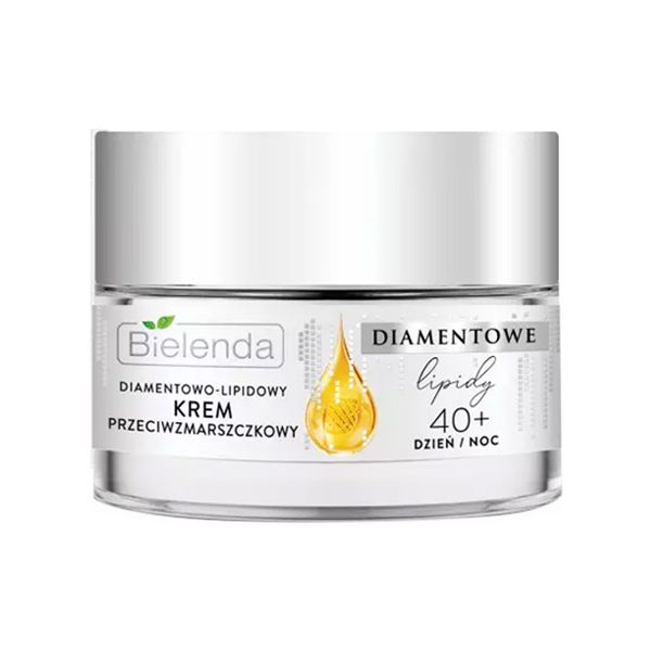 کرم روز و شب قوی حاوی لیپیدهای الماس بی یلندا DIAMOND LIPIDS Diamond-lipid Anti-wrinkle Cream 40+, day/night BIELENDA