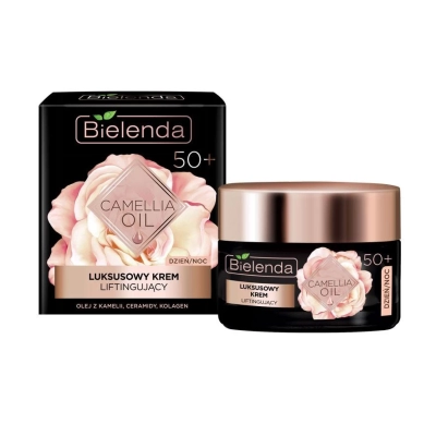 کرم روز و شب روغن کاملیا +50 بی یلندا CAMELLIA OIL LUXURIOUS DAY AND NIGHT CREAM 50+ BIELENDA