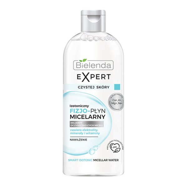 میسلار واترپاک کننده و سم زدایی کننده فیزیو اسکین کلین اکسپرت بی یلندا CLEAN SKIN EXPERT Isotonic PHYSIO-MICELLAR LIQUID, DETOX BIELENDA