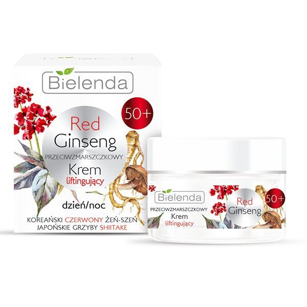 کرم روز و شب ضدچروک و رطوبت رسان جینسینگ قرمز +50 بی یلندا RED GINSENG ANTI WRINKLE LIFT DAY AND NIGHT CREAM BIELENDA