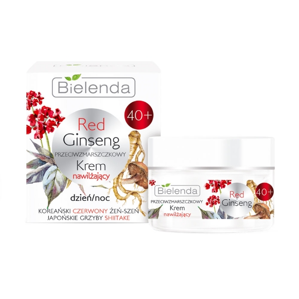 کرم روز و شب ضدچروک و رطوبت رسان جینسینگ قرمز +40 بی یلندا RED GINSENG ANTI WRINKLE LIFT DAY AND NIGHT CREAM BIELENDA